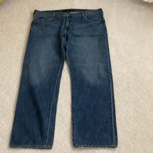 Calvin Klein Jeans Men's Dark Blue Straight Jeans